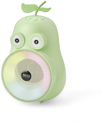 WOOS 3D Sound pear shape Bluetooth Speaker with RGB Light Super Bass 5 W Bluetooth Speaker(Multicolor, 5.0 Channel)