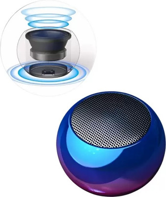 FUTURESTARRKK (PORTABLE BLUETOOTH MINI SPEAKER) Dynamic Metal Sound with High Bass 5 W 5 W Bluetooth Party Speaker(Multicolor, 5.1 Channel)