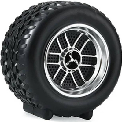 YAROH HDF75-BA102_ New Design Tyre Bluetooth 8W Speaker with New Function 15 W Bluetooth Speaker(Multicolor, 4.1 Channel)