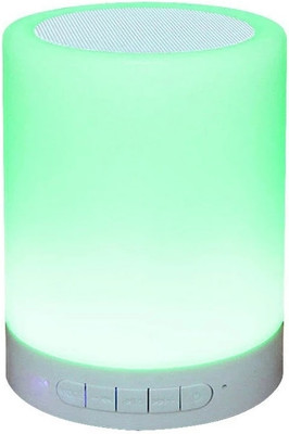 RGMS Night Light with Bluetooth Portable Wireless Speaker Touch Control Colour LED 3 W Bluetooth Speaker(Green, Stereo Channel)