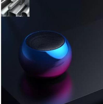 Dosmix (PORTABLE BLUETOOTH MINI SPEAKER) Dynamic Metal Sound with High Bass 5 W with Google & Alexa Assistant Smart Speaker(Multicolor)