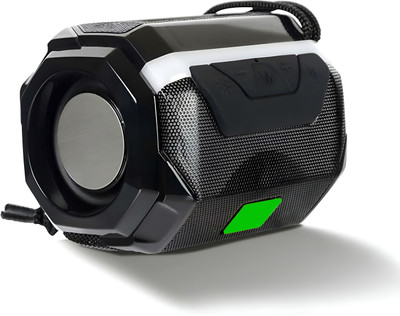 CIHLEX A-005 Bass Splash proof Wireless Bluetooth Speaker with USB | Mic | Aux |SD Card 5 W Bluetooth Speaker(Black, Stereo Channel)
