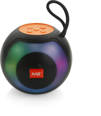 MZ M411SP (BLUETOOTH PORTABLE SPEAKER) Thunder Dynamic Sound with High Bass 5 W Bluetooth Speaker(Black, Stereo Channel)