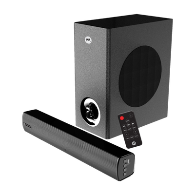 MOTOROLA AmphisoundX Vibe 50 W Bluetooth Soundbar(Black, 2.1 Channel)