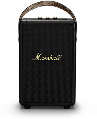 Marshall Tufton 80 W Bluetooth Speaker(Black & Brass, Stereo Channel)