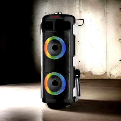 Clairbell Paris (Bluetooth Speaker with mic) 40W Stereo Sound (Home Theater) UJ84 20 W Bluetooth PA Speaker(Black, 4.1 Channel)