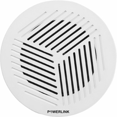 Powerlink 5-Inch 6-Watt Wired Ceiling Speaker (Pack of 1, ABS Plastic Grill)(with LMT) 6 W PA Speaker(White, Mono Channel)