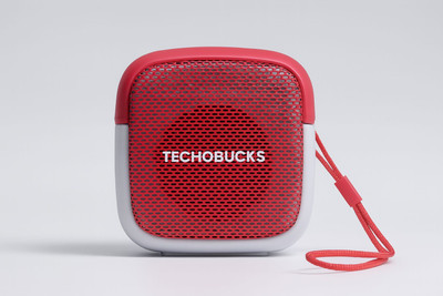 Techobucks Portable Bluetooth Speaker Dynamic Thunder Sound with Bass Bluetooth speaker 5 W Bluetooth PA Speaker(Red, 4.1 Channel)