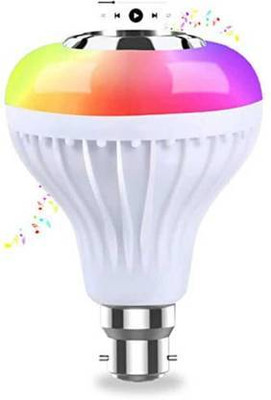 VIJYONICS LED Smart Light Bulb, Bluetooth 3.0 Speaker Music Bulb RGB Change 10 W Bluetooth PA Speaker(White, 4.2 Channel)