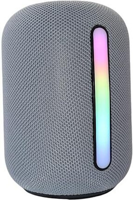 WardWiz Bluetooth Speaker With Led Light | 2 X 5w Drivers | 2000 Mah Battery 10 W Bluetooth PA Speaker(Grey, Stereo Channel)