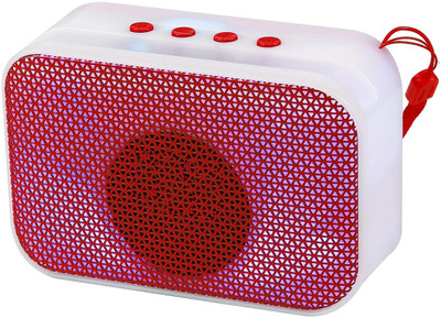 POZUB Bluetooth Multimedia Speaker Portable Bluetooth Sound Box Outdoor Music Speaker 10 W Bluetooth Party Speaker(Red, 5.1 Channel)
