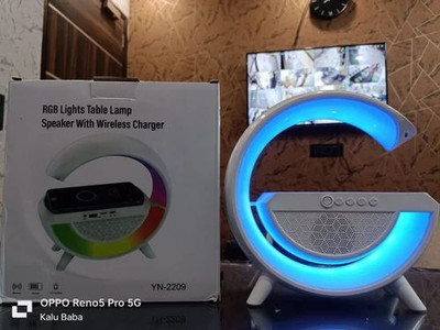 TECHEL g shape Speaker with Music Google Smart ewq39 56 W Bluetooth Party Speaker(Multicolor, 2.1 Channel)