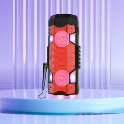SACRO (PORTABLE BLUETOOTH PARTY SPEAKER)With Mic & 7Hr Playback With Hi Bass SoundQ78 20 W Bluetooth Party Speaker(Black, 4.1 Channel)