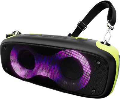 ZEBRONICS Zeb-PSPK 7(Sound feast 700) with v5.1, 13 hours playback time 80 W Bluetooth Party Speaker(Black, Stereo Channel)