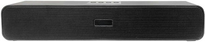 HANFOOK HIGH BASS Soundbar For 9.5 Hours Playtime Wireless Speaker for Parties 18 W Bluetooth Party Speaker(Black, Stereo Channel)