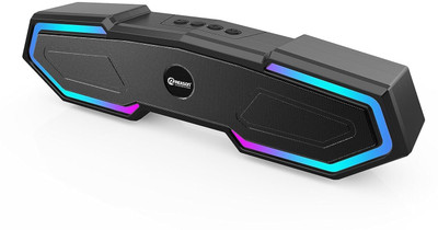 reason Blaze B20 12W Bluetooth Speaker, 12Hr Playtime with USB, SD Card, AUX, FM, Call 10 W Bluetooth Party Speaker(Blue, Stereo Channel)