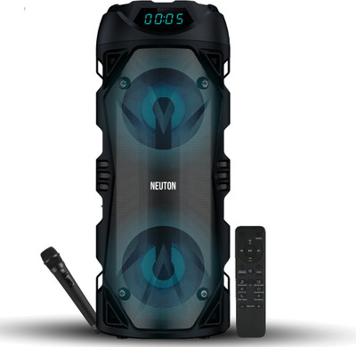 NEUTON Multicolor Star Speaker 40W super sound 50 W Bluetooth Party Speaker(Black, 2.0 Channel)