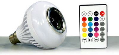 4uonly Bulb Speaker Smart Bulb with Siri Assistant Smart Speaker klj14 56 W Bluetooth Party Speaker(Multicolor, 2.1 Channel)
