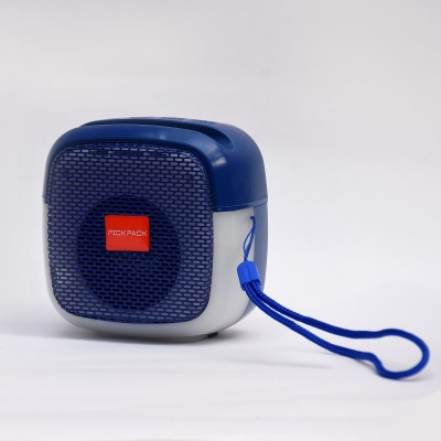 JAXTER Blue Portable Bluetooth 5W Speaker DyanamicThunder Sound With Disco LED Light 5 W Bluetooth Party Speaker(Blue, Mono Channel)
