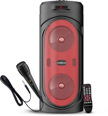 KRISONS RedStar 30 W Bluetooth Tower Speaker(Red, 2.0 Channel)