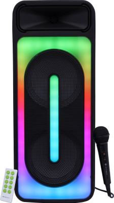 ZEBRONICS THUMP 450, BT 5.0 USB, mSD, AUX, TWS, RGB LED,10h* Backup 40 W Bluetooth Home Audio Speaker(Black, Mono Channel)