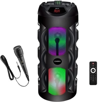LIMBRO home theatre 50 W Bluetooth Party Speaker(Black, 2.0 Channel)
