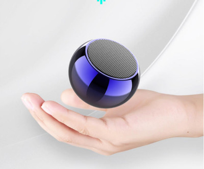 JAXTER Mini Wireless Bluetooth Round Speaker 5 W Bluetooth Party Speaker(Multicolor, Mono Channel)