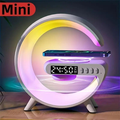 HRKA Amazing G-lamp Wireless Charging Atmosphere Lamp 5 W Bluetooth Party Speaker(Multicolor, Mono Channel)