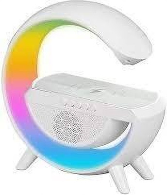 4uonly g shape Speaker with Music sync Lighting Mode with Google Smart dsa42 56 W Bluetooth Party Speaker(Multicolor, 2.1 Channel)