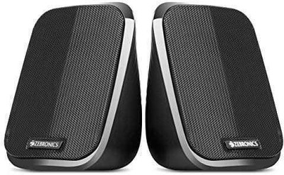 ZEBRONICS ZEB_FAME 5W 2.0 Multi Media Speakers 5 W Bluetooth Party Speaker(Black, 2.0 Channel)