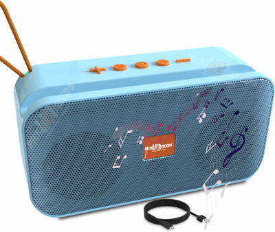 Pick Ur Needs 10W Portable Wireless Mini Bluetooth Speaker 1200mAh Battery 10 W Bluetooth Party Speaker(Light Blue, 5.0 Channel)