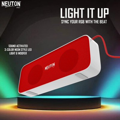 Neuton pro SHARK (PORTABLE HOME TV) Dynamic Thunder 20 W Bluetooth Party Speaker(Multicolor, Stereo Channel)