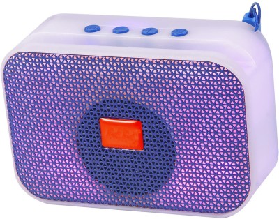 ZSIV Wireless Ultra Portable Speaker with Mic, Deep Bass, Dual Equalizer 16 W Bluetooth Party Speaker(Blue, 5.1 Channel)