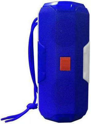 Treadmill 143 A006 Blue Portable Wireless Bluetooth Speaker with DJ Light USB/Micro SD 10 W Bluetooth Speaker(Blue, Stereo Channel)