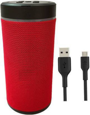 Treadmill KT-125 Wireless Portable Bluetooth Speakers with Mobile Rack,Wireless Bluetooth 10 W Bluetooth Party Speaker(Red, 4.2 Channel)