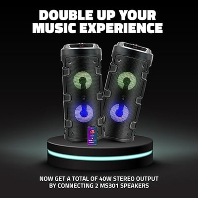 GUGGU MY-Super Bass Bluetooth Wireless Portable ZQS-4210 Speaker With Mic 15 W Bluetooth Party Speaker(Multicolor, 4.1 Channel)