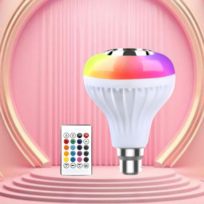 4uonly bulb speaker Led Music Music wireless Bluetooth Speaker with mko3 56 W Bluetooth Party Speaker(Multicolor, 2.1 Channel)