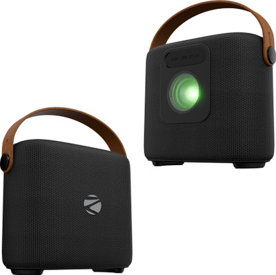 ZEBRONICS Zeb-Sound Feast 70,TWS Function,Ambient RGB Projection,Call Function 10 W Bluetooth Party Speaker(Black, Mono Channel)