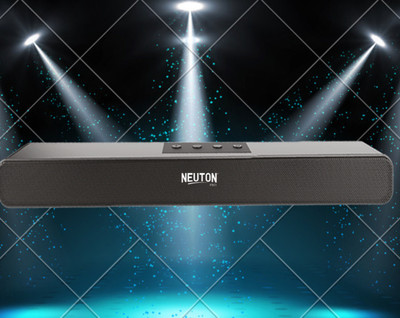 Neuton pro SOUND PLUS (PORTABLE HOME TV) Dynamic Thunder Soundbar 20 W Bluetooth Party Speaker(Black, 5.0 Channel)