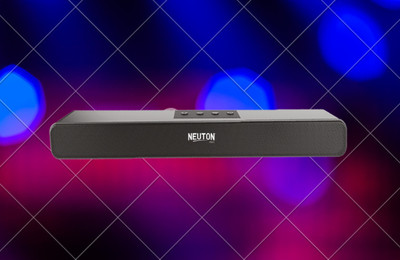 Neuton pro SOUND PLUS (PORTABLE HOME TV) Dynamic Thunder Soundbar 20 W Bluetooth Party Speaker(Black, 5.0 Channel)