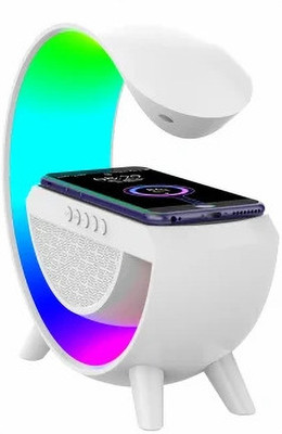 TECHEL g shape Speaker RGB Colour Light Google xza24 56 W Bluetooth Party Speaker(Multicolor, 2.1 Channel)