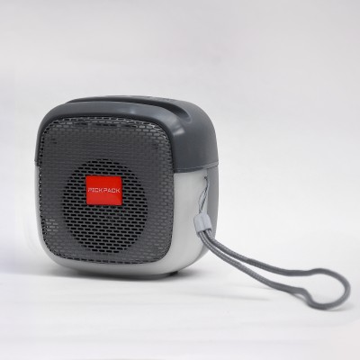 JAXTER Grey Portable Bluetooth 5W Speaker DyanamicThunder Sound With Disco LED Light 5 W Bluetooth Party Speaker(Grey, Mono Channel)