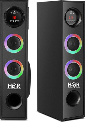 HZR Multimedia Dj Box Music System Home theatre 120 W Bluetooth Party Speaker(Black, Stereo Channel)