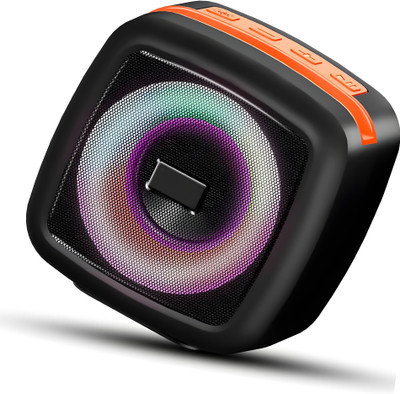 XVEP X-911 Hot Selling Super Bass Portable Wireless BT Speakers with RGB LED Lights 5 W Bluetooth Party Speaker(Black, 5.1 Channel)