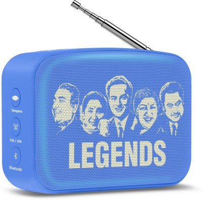 SAREGAMA Carvaan Mini Pop Hindi Music Player with 401 Pre-loaded Retro Songs 5 W Bluetooth Home Audio Speaker(Cobalt Blue, Stereo Channel)