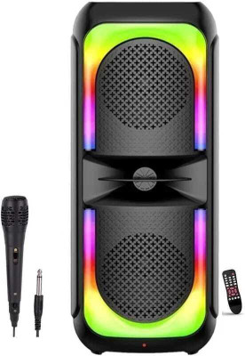 LIMBRO bluetooth speaker with mic 1000 W Bluetooth Party Speaker(Black, 2.0 Channel)