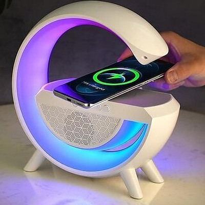 4uonly G-Shape Bluetooth Speaker with FM Radio Light Table Lamp VCX4 56 W Bluetooth Party Speaker(Multi - Text
only null values allowed
Used For: ID, Variant, Title, Refiner, 2.1 Channel)