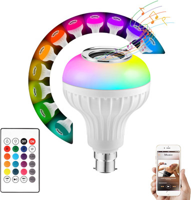 4uonly bulb speaker Music led Light with Bluetooth Colour Changing vgt25 56 W Bluetooth Party Speaker(Multicolor, 2.1 Channel)