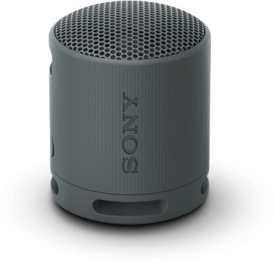 SONY SRS-XB100 Portable Super-Compact,Waterproof, 16Hrs Batt, Extra Bass,Built-In Mic Bluetooth Speaker(Black, Stereo Channel)