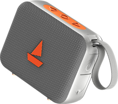 BoAt Stone 310, 16 Hrs Playback, 52mm Drivers, TWS Connectivity 5 W Bluetooth Speaker (Groovy Grey, Mono Channel) For Rs. 1199 @ 66 %